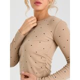 Sinsay Bluza s visokim udjelom viskoze i točkicama | shoptok.hr