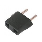 E-green Adapter Euro utikač - USA utičnica crna | ePonuda.com