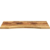  Ploča za radni stol zaobljena 90x50x2,5 cm od drva manga | shoptok.hr