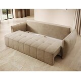 ELTAP Svjetlo smeđa baršunasti sklopiva/s prostorom za odlaganje sofa 242 cm Weltton – | shoptok.hr