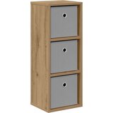  Strani šal s predalom Umetni hrast 25,5 x 22 x 69,5 cm, (5000233814) | Shoptok.si