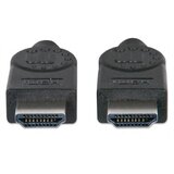 Manhattan HDMI priključni kabel [1x HDMI-utikač <=> 1x HDMI-utikač] 10 m, crn | Eponuda.ba