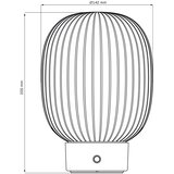  LED prigušiva dodirna stona lampa LATTE LED/1,8W/5V USB 2000 mAh zlatna/bela | Eponuda.com
