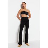 Trendyol Ženske pantalone Fashion crna | siva | ePonuda.com