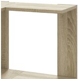  Kutni regal za knjige s 5 razine boja hrasta 50x50x179cm drveni | Eponuda.ba
