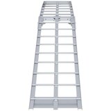  Ramp za motocikle Srebrno 180 x 28 x 5 cm Aluminij | shoptok.hr