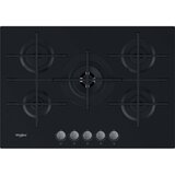 Whirlpool AKWL 728 /NB Black Built-in 75 cm Gas 5 zone(s) | shoptok.hr