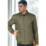 Dewberry M8643 MEN'S COAT-KHAKI-1 Cene