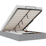 Maison Chic Otomanski Posteljni okvir - Dvoposteljna postelja - Zakonska postelja brez vzmetnice siv 120x190 cm blago-J515, (21770241) | Shoptok.si