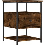 vidaXL Noćni ormarić boja hrasta 40 x 42 x 56 cm konstruirano drvo | shoptok.hr