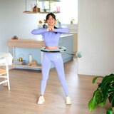 Hhm13 hula hoop zeleni magnetski s utegom + brojačem hms | shoptok.hr