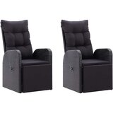  7-dijelni vrtni blagovaonski set crni | Eponuda.com