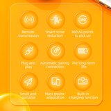 Techsuit (2 kom.) Lavalier bežični mikrofon Lightning - smanjenje šuma - omnidirekcionalni | shoptok.hr