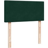 Box spring krevet s madracem tamnozeleni 90x190 cm baršunasti | shoptok.hr