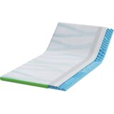 vidaXL Blazine za vzmetnice Bela in zelena 90 x 190 cm | Shoptok.si