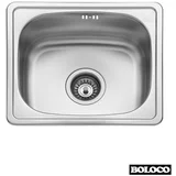 ugradna sudopera bl 603 inox ø90 44x38cm