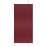  Plisirana zavjesa bordo crvena 55x100 cm Širina tkanine 54,4 cm Poliester | shoptok.hr