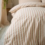 Pineapple Elephant Narančasta 3-dijelna posteljina za bračni krevet/za produženi krevet 230x220 cm Cotton Rich Woven Stripe &amp;ndash; Slike