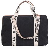 Childhome Mommy Bag Canvas Black torba za previjanje 55 x 30 x 40 cm 1 kos | Shoptok.si