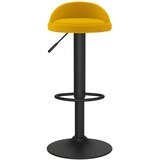  Barski stolci 2 kom žuti baršunasti | Eponuda.com