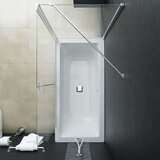 vidaXL Tuš-kabina s dvostrukim sklopivim vratima ESG 120 x 68 x 130 cm | shoptok.hr