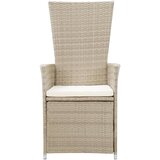  7-dijelni vrtni blagovaonski set s jastucima bež | Eponuda.com