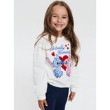 Sinsay Pamučni komplet: crewneck majica i flare hlače Stitch | shoptok.hr