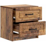  Noćni ormar s ladicama 2 pcs Staro drvo 43 x 34,5 x 44,5 cm | shoptok.hr