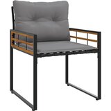  Set vanjskog namještaja s jastukom 3 pcs Svijetlo siva | shoptok.hr