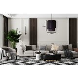  Duolla - Visilica na sajli PARIS 1xE27/15W/230V prečnik 40 cm crna/zlatna | Eponuda.com