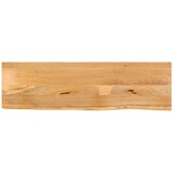 vidaXL Mizna plošča z naravnim robom 110x30x2,5 cm trden mangov les Cene