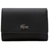 Lacoste Compact Wallet - Noir Krema Crna