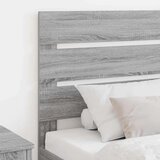  Uzglavlje s uzglavljem Siva Sonoma 80 cm Konstruirano drvo | shoptok.hr