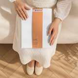 Restilo CARLI curtain, colour white, plain, classic style, ties 25 x 1.5 cm, fabric type Oxford, 140 x 250 cm | shoptok.hr