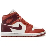 Nike Superge Air Jordan 1 Mid BQ6472 200 Oranžna