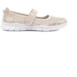 GOODIN Beige sports leather ballerinas Cijene