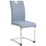 CARRYHOME nihajni stol, kovina, tekstil modra | Shoptok.si