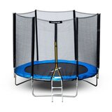  Vrtni trampolin s vanjskom sigurnosnom mrežom 10 ft (304–312 cm) + ljestve | shoptok.hr