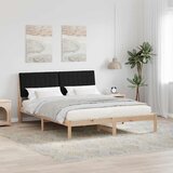  Krevetna konstrukcija Smeđa 160 x 200 cm Čvrsto borovo drvo | shoptok.hr