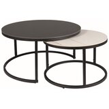  Stolić FERRANTE - crno/bijelo keramika | shoptok.hr