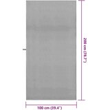 Sportski Ručnici 2 pcs Tamno siva 200 x 100 cm | shoptok.hr