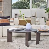 OYOY Living Design Okrugao stolić za kavu od čvrste jeseni u tamnoj prirodnoj boji ø 65 cm Oy – | shoptok.hr