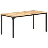  Blagovaonski stol 160 x 80 x 76 cm od grubog drva manga | shoptok.hr