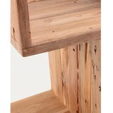 Kave Home Regal iz masivnega tika v naravni barvi 55x132x30 cm Aroba – | Shoptok.si