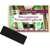 Zao Rectangle senčilo - polnilo - 206 Matt Black/Eyeliner Cake