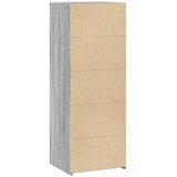  Visoka komoda siva sonome 45x41x124 cm konstruirano drvo | shoptok.hr