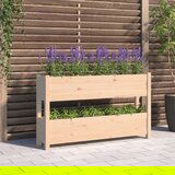 vidaXL Sadilica 112x25x66 cm od masivne borovine Cijene