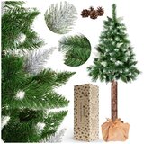  Umjetno božićno drvce – dijamantni bor na panju 140 cm | shoptok.hr