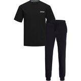 Jack & Jones Set muški donji deo trenerke i majica 12277849, Crni