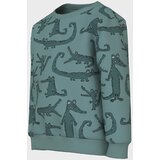 name it Majica 'TENNE' cijansko modra / smaragd / črna / bela | Shoptok.si